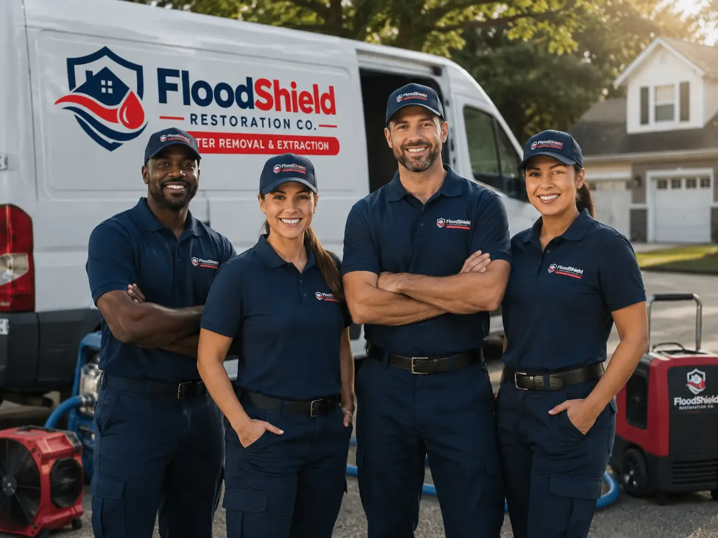 Flood Damage Restoration company in Harveysburg, OH
